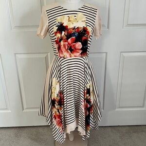 Corey Lynn Calter Cream & Peach Labeled Garment